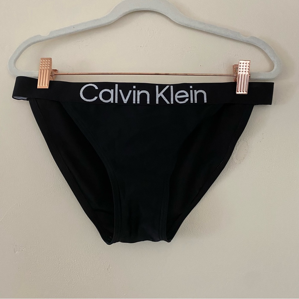 Calvin Klein Black Bikini Bottom